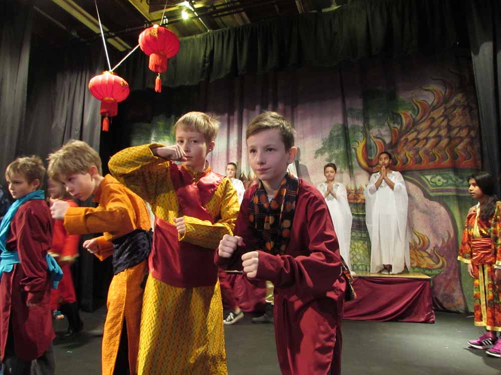 Year 6 Production of 'Mulan', March 2016